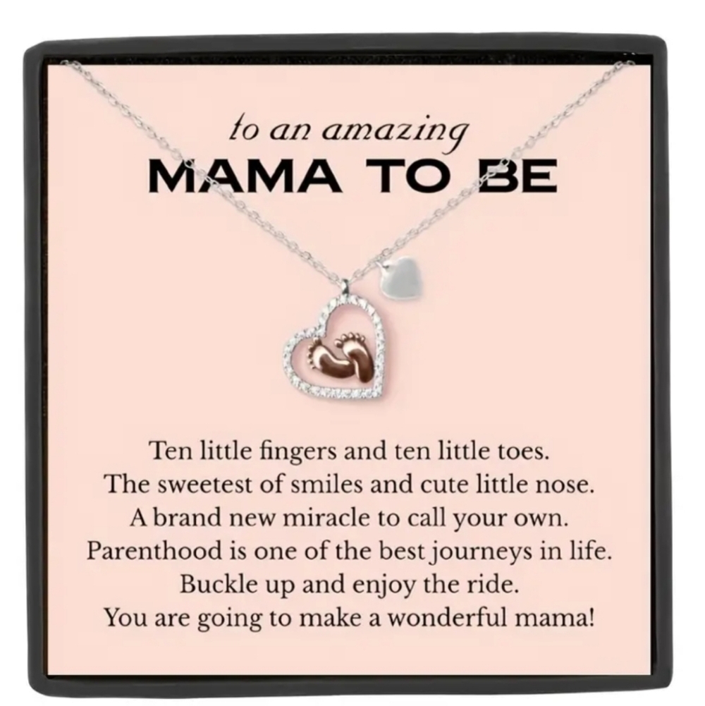 Mama To Be Necklace For New Mom